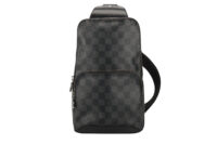 0776. Louis Vuitton Avenue Sling Bag in Damier Graphite1