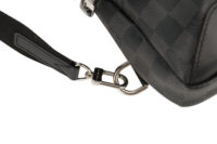 0776. Louis Vuitton Avenue Sling Bag in Damier Graphite9