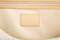 0779. LV X Takashi Murakami Keepall 45 Bandouliere White Multicolour Monogram Canvas, Gold Hardware11