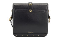 0785. Dior Addict Crossbody,Black Leather, Gold Hardware4