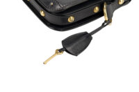 0785. Dior Addict Crossbody,Black Leather, Gold Hardware8