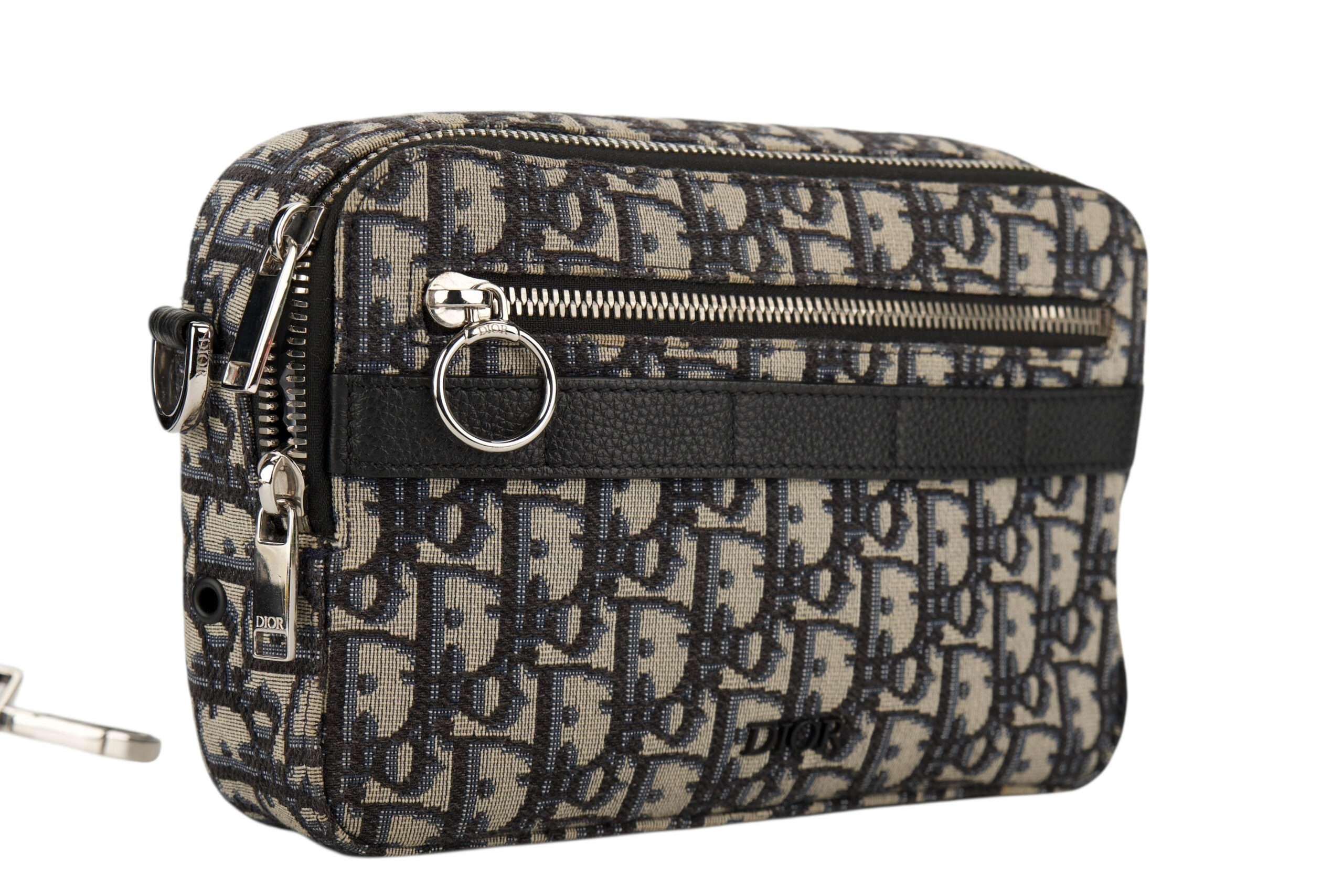 0787. Dior Safari Messenger, Oblique canvas,Silver Hardware2