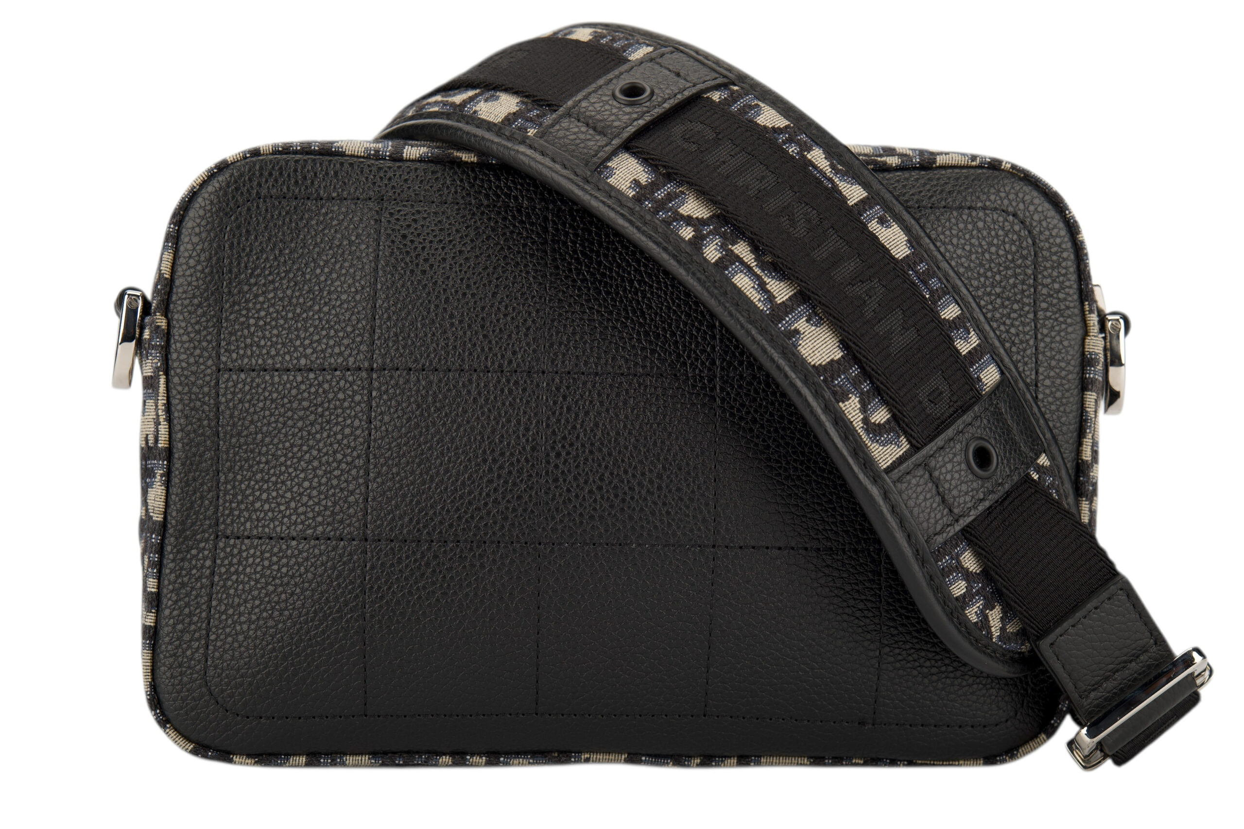 0787. Dior Safari Messenger, Oblique canvas,Silver Hardware5