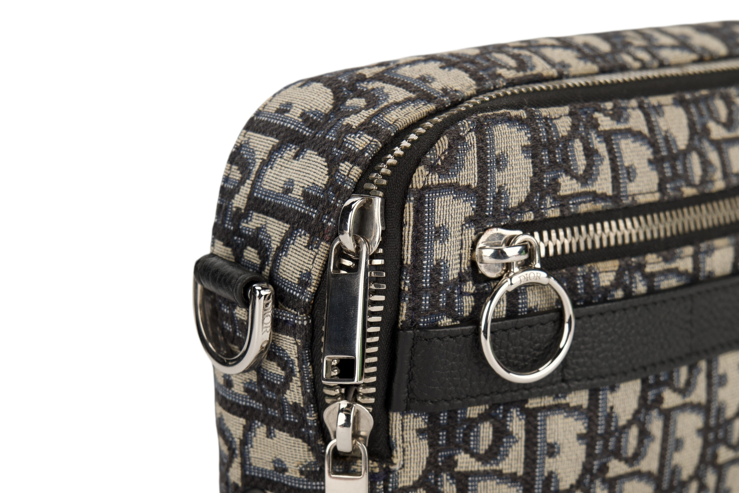 0787. Dior Safari Messenger, Oblique canvas,Silver Hardware7