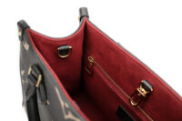 0752. Louis Vuitton OnTheGo PM Black Monogram Leather Tote, Gold Hardware11