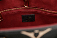 0752. Louis Vuitton OnTheGo PM Black Monogram Leather Tote, Gold Hardware13