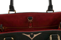 0752. Louis Vuitton OnTheGo PM Black Monogram Leather Tote, Gold Hardware9