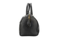 0797. Louis Vuitton Speedy 25 Black Empriente Monogram , Gold Hardware5