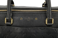 0797. Louis Vuitton Speedy 25 Black Empriente Monogram , Gold Hardware7