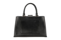 0800. Louis Vuitton Epi Kleber PM Handbag in Black Leather, Silver Hardware4