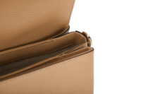 0802. Gucci Interlocking GG Top Handle Bag in Beige, Leather, Gold Hardware13