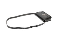 0805. Saint Laurent Solferino Medium Shoulder Bag, Black Leather, Silver Hardware10