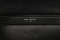 0805. Saint Laurent Solferino Medium Shoulder Bag, Black Leather, Silver Hardware12