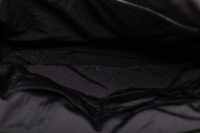 0806. Bottega Venta East-West Arco Inreccio Large Padded Tote in Black Nylon13