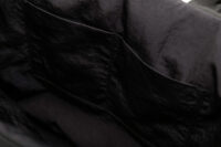 0806. Bottega Venta East-West Arco Inreccio Large Padded Tote in Black Nylon14