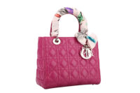 0809. Dior Lady Dior Medium Orchid Quilted Lambskin Leather, Silver Hardware3