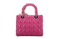 0809. Dior Lady Dior Medium Orchid Quilted Lambskin Leather, Silver Hardware5