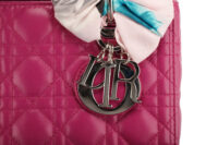 0809. Dior Lady Dior Medium Orchid Quilted Lambskin Leather, Silver Hardware7