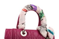 0809. Dior Lady Dior Medium Orchid Quilted Lambskin Leather, Silver Hardware8