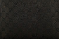 0814. Gucci GG Monogram Black Canvas Crossbody bag, Silver Hardware10