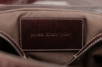 0817. Dolce and Gabbana Via San Damiano Brown bag, gold hardware14