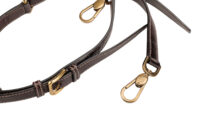 0817. Dolce and Gabbana Via San Damiano Brown bag, gold hardware16