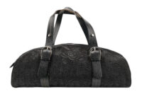 0818. Dior Romantique Trotter Black, Silver hardware1