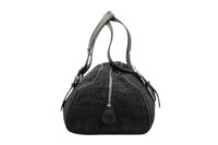 0818. Dior Romantique Trotter Black, Silver hardware5