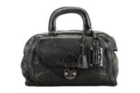 0819. Dolce & Gabbana Vittoria Calfskin leather, Silver Hardware1