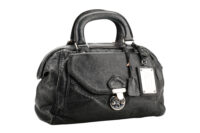 0819. Dolce & Gabbana Vittoria Calfskin leather, Silver Hardware2