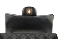 0821. Chanel Mini Flap Bag In Lambskin Leather, Champagne Gold Hardware10