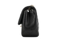 0821. Chanel Mini Flap Bag In Lambskin Leather, Champagne Gold Hardware5