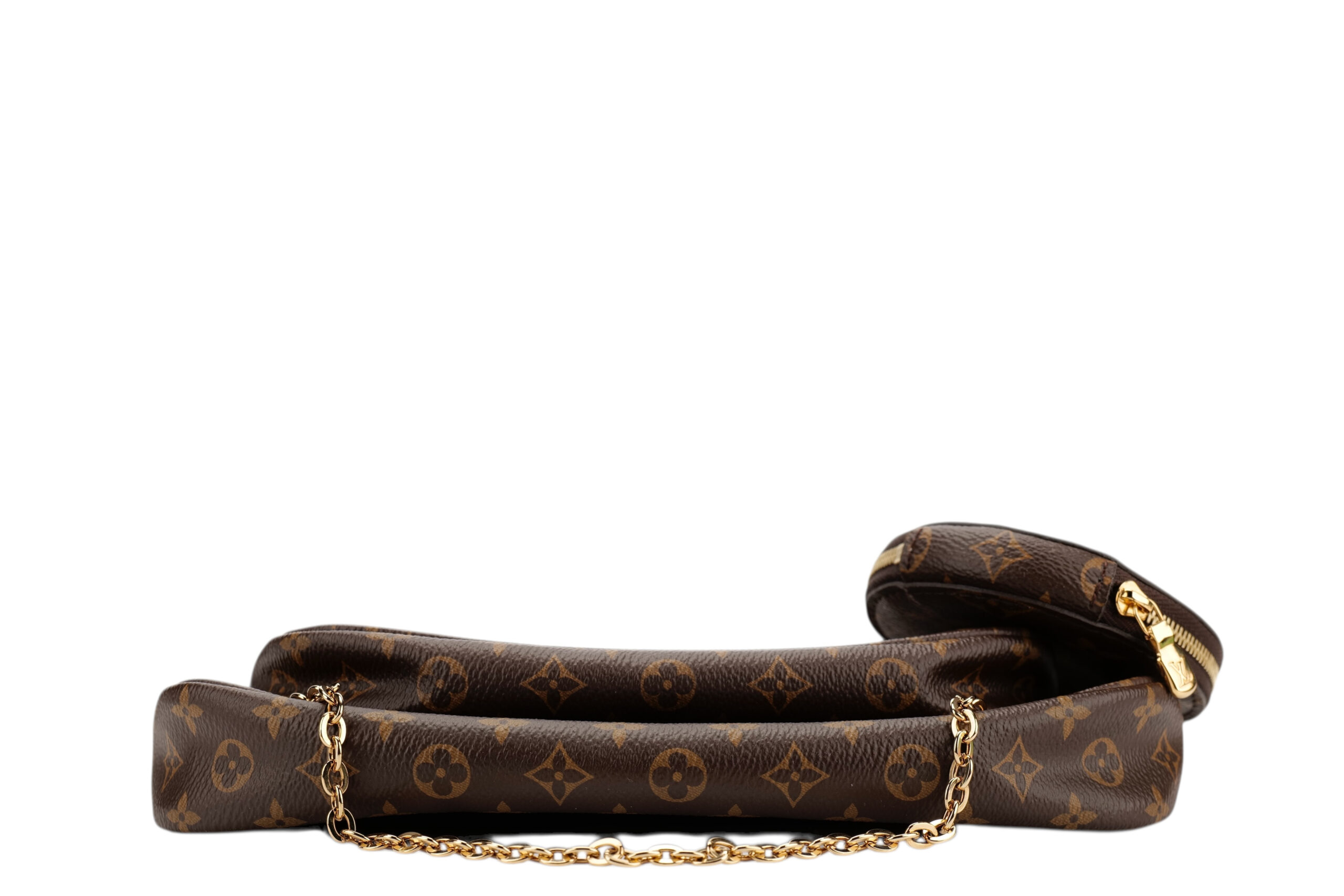 0822. Louis Vuitton Multi Pochette Accessoires Monogram Canvas, Gold Hardware8