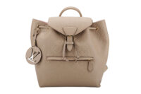 0824. Louis Vuitton Montsouris PM Backpack, Beige Empreinte Monogram Leather, Gold Hardware1