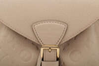 0824. Louis Vuitton Montsouris PM Backpack, Beige Empreinte Monogram Leather, Gold Hardware7
