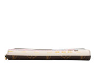 0826. Louis Vuitton Zippy Wallet Vivienne Japanese Cityscape Edition Monogram Canvas, Gold Hardware7