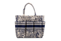 0827. Christian Dior Catherine Tote Large Toile De Jouy4
