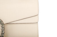 0828. Gucci Dionysus Large White Leather Crystal Embellished, Silver Hardware10
