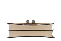 0828. Gucci Dionysus Large White Leather Crystal Embellished, Silver Hardware6