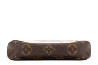 0834. Louis Vuitton Mini Pochette Accessoires Vivienne Japanese Cityscape Edition, Gold8