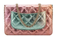 0838. Chanel 2.55 Reissue Wallet on Chain (WOC) Metallic Rainbow Colourway Goatsking2
