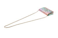 0838. Chanel 2.55 Reissue Wallet on Chain (WOC) Metallic Rainbow Colourway Goatsking7