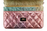0838. Chanel 2.55 Reissue Wallet on Chain (WOC) Metallic Rainbow Colourway Goatsking8