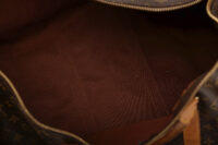 0840. Louis Vuitton Keepall 60 Monogram Boston bag brown, Gold Hardware11