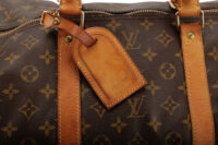 0840. Louis Vuitton Keepall 60 Monogram Boston bag brown, Gold Hardware7
