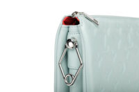 0843. LV Coussin PM teal blue mongram leather silver hardware8