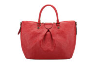 0846. Louis Vuitton Mazanie MM Red Empreinte Monogram Leather, Gold Hardware4