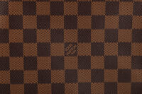 0848. Louis Vuitton Large Messenger Shoulder Bag Damier Ebene Canvas, Gold Hardware10