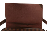 0848. Louis Vuitton Large Messenger Shoulder Bag Damier Ebene Canvas, Gold Hardware14