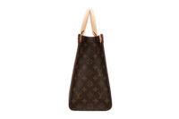 0849. Louis Vuitton On the Go MM Tote Mon Monogram Personalised Canvas, Gold Hardware3